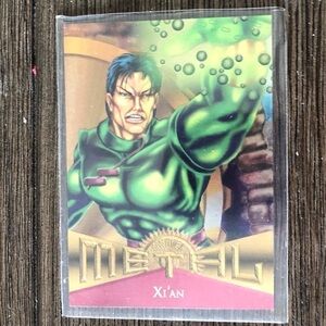 1995 Marvel Metal trading card: Xi’an #55